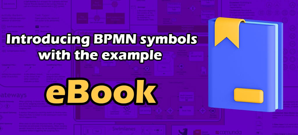 Introducing BPMN symbols with the example – eBook